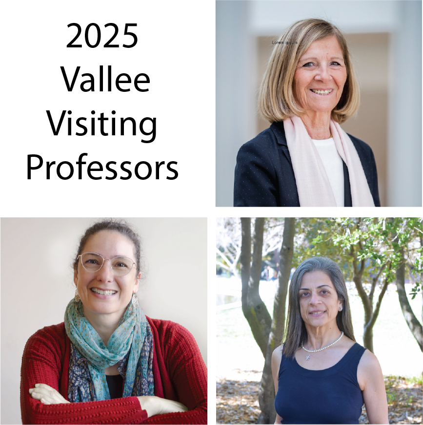 2025 Vallee Visiting Professors