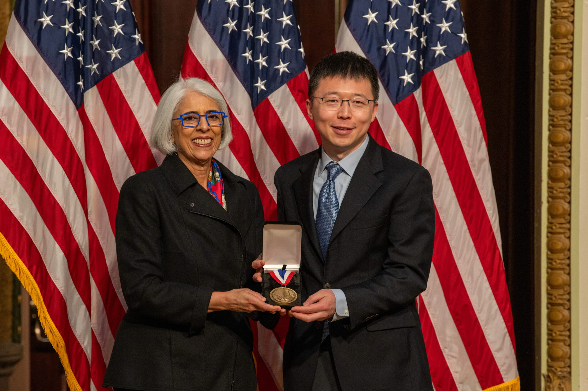 Feng Zhang receives Natinal Medal of Sciencew and Technology